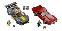 LEGO Speed champions Chevrolet Corvette C8.R Race Car and 1968 Chevrolet Corvette 2021